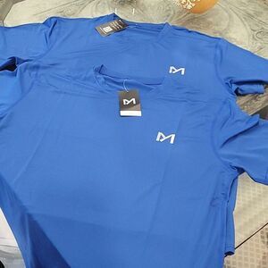 Pair Of Two New Athletic Technical Shirts Gym
